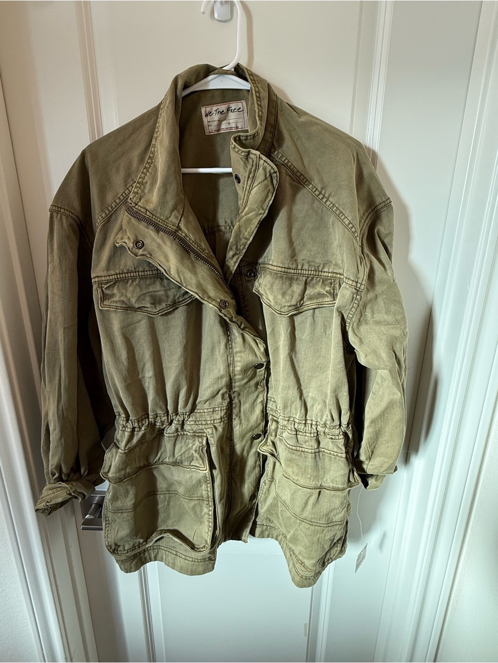 Free People Dried Herb Utility Anorak Jacket